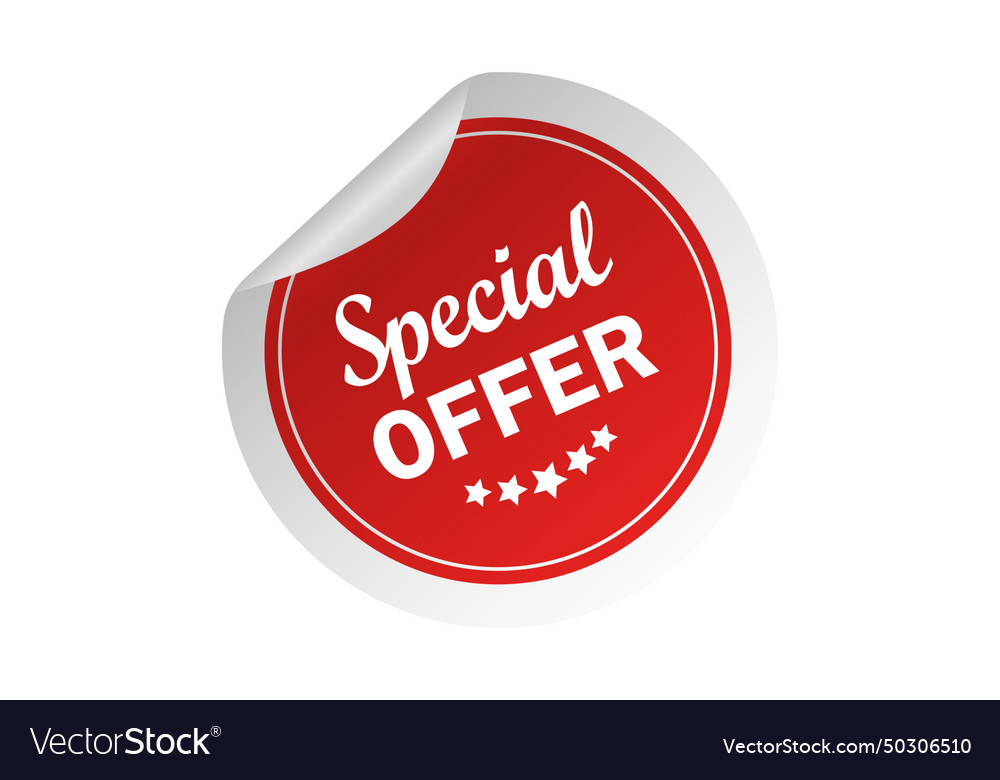 Special offer icon design