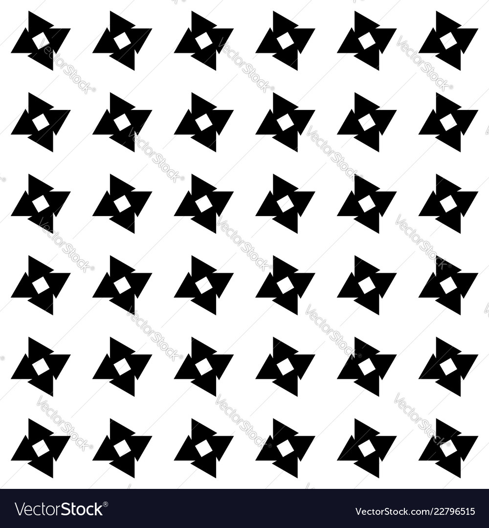 Abstract pattern with triangles repeatable swatch Vector Image Abstract pattern with triangles repeatable swatch