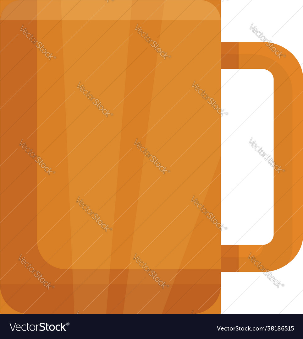 Camping cup icon cartoon style Royalty Free Vector Image