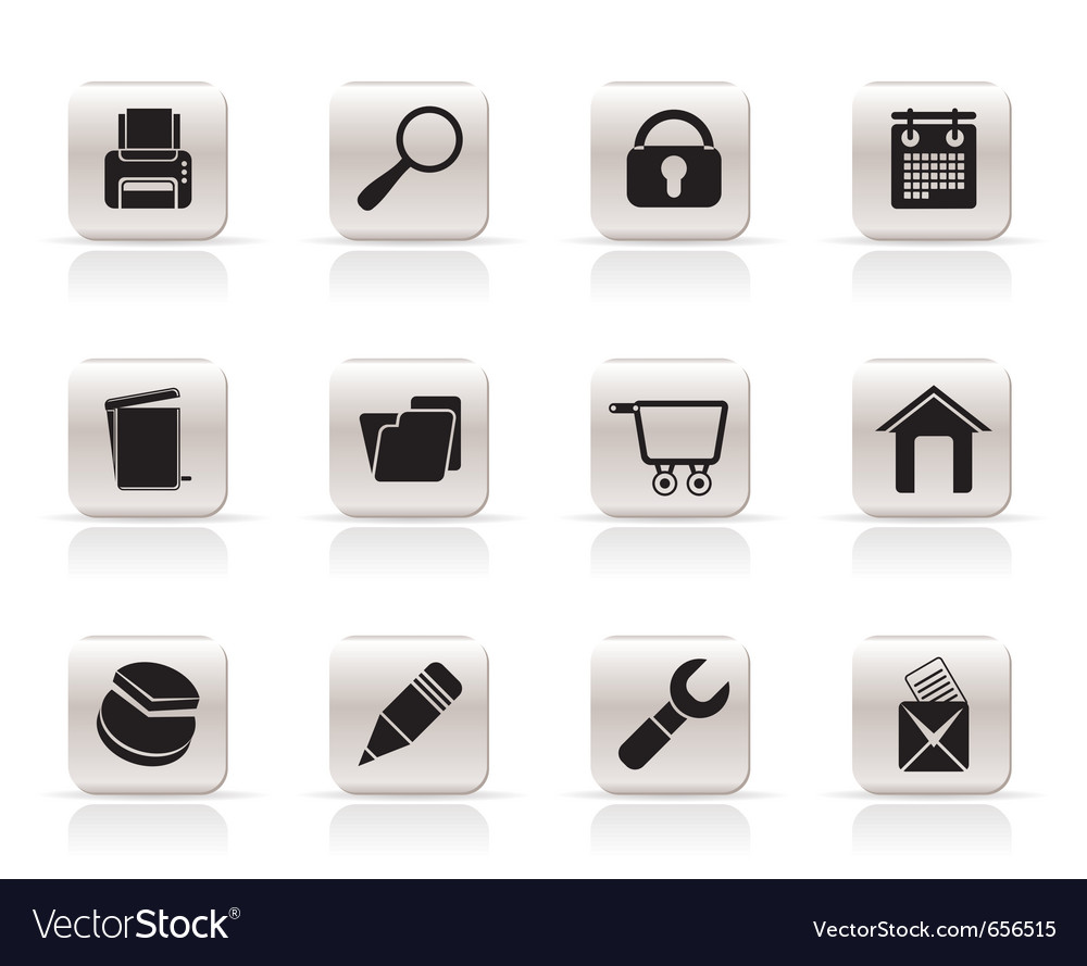 Internet and computer icons