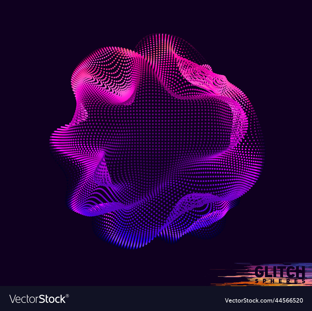 Corrupted Violet Point Sphere