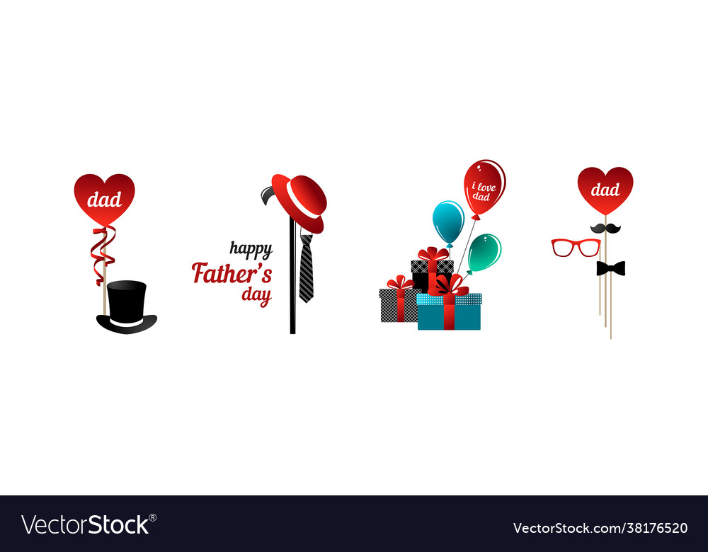 Fathers day composition for your design