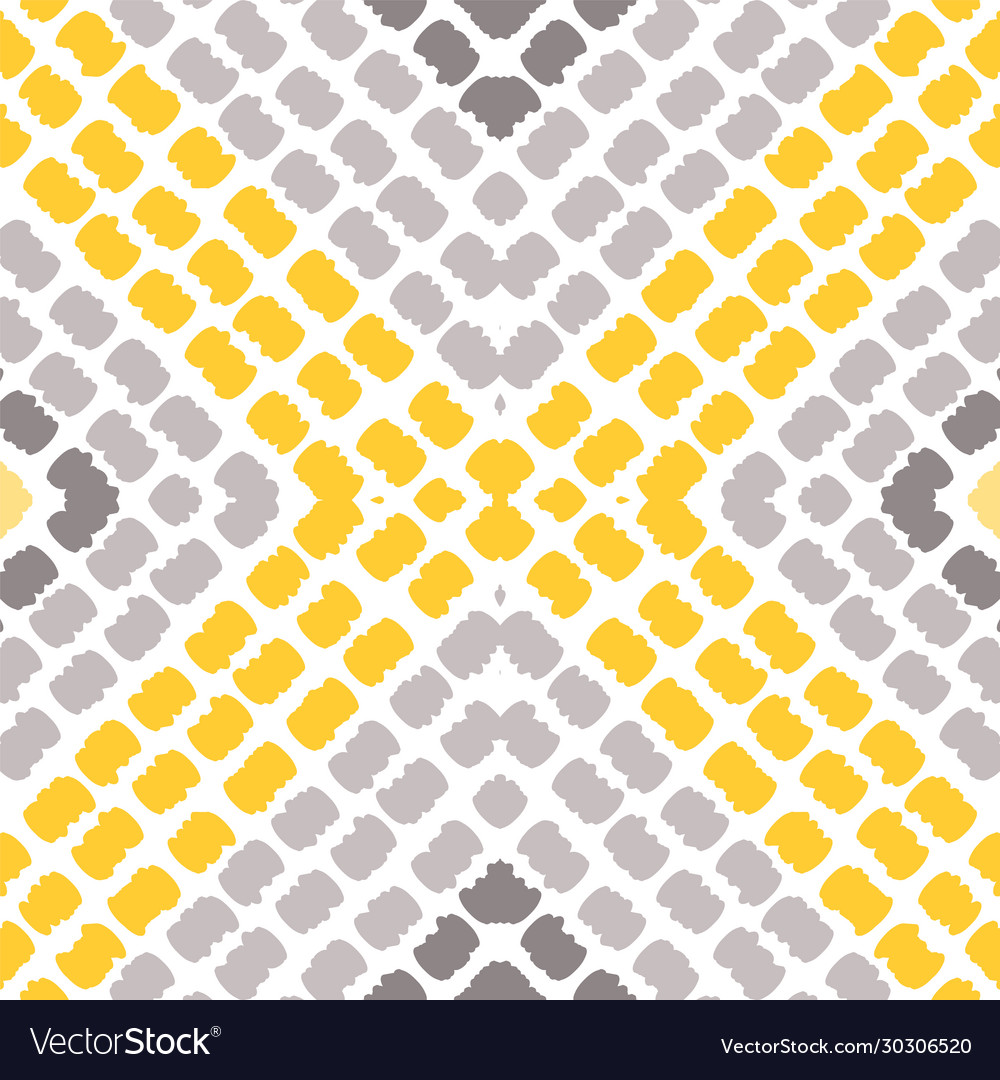 Yellow tie dye repeat seamless pattern