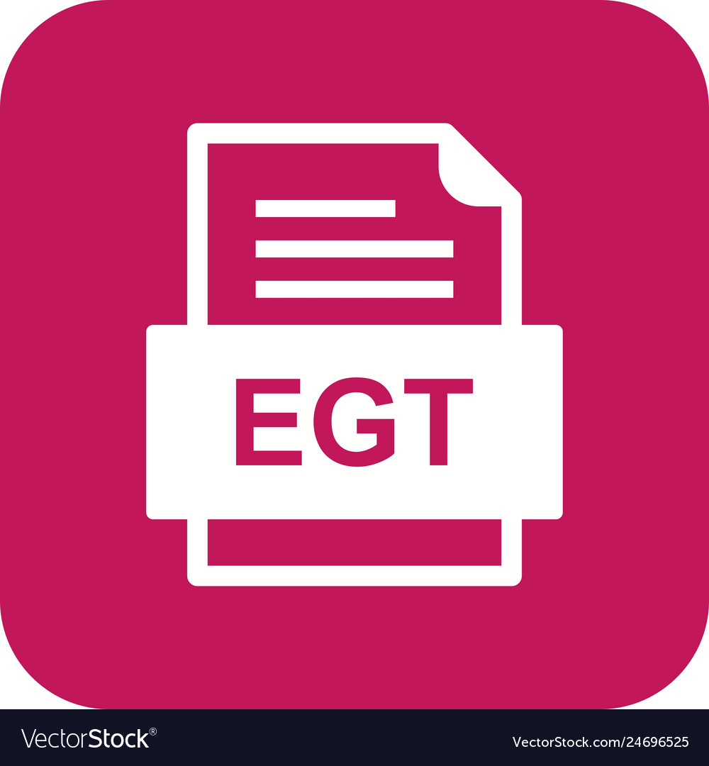 Egt file document icon
