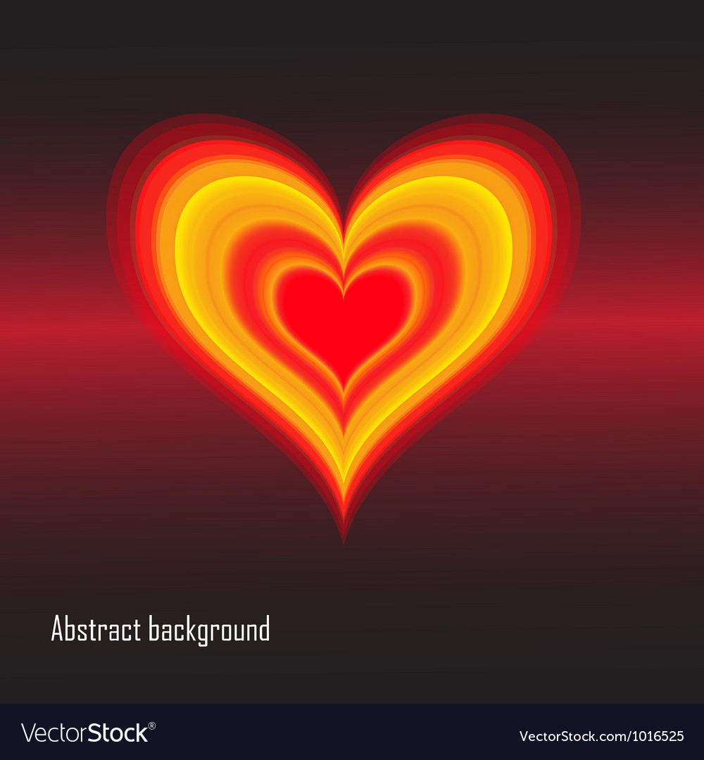 Eps10 abstract background with heart