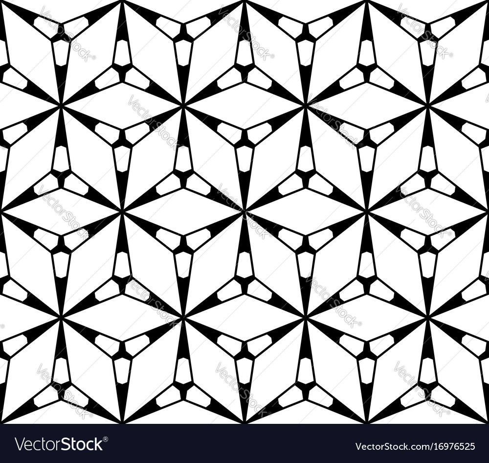 Seamless pattern geometric triangular texture