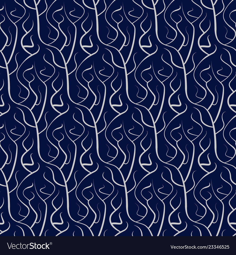 Seamless pattern of twigs vector image Seamless pattern of twigs