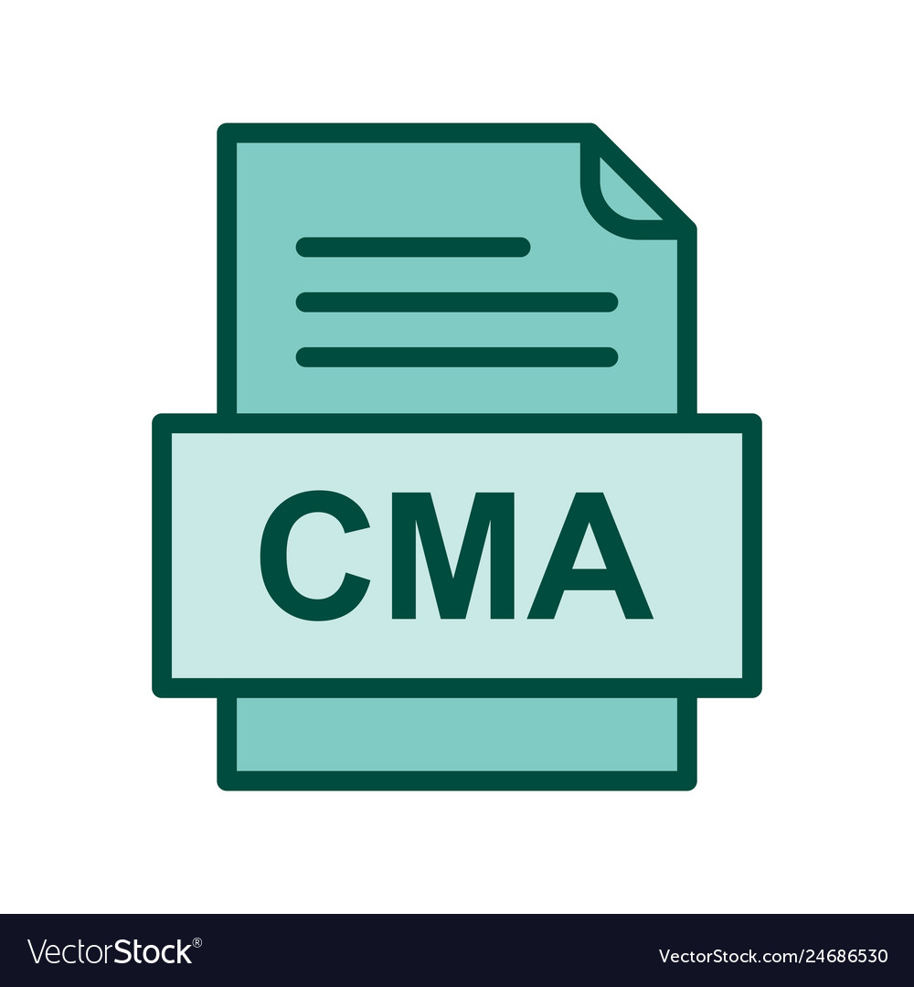 Cma file document icon