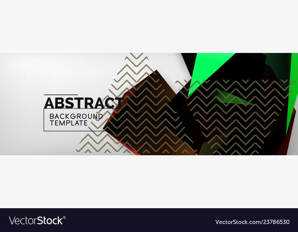 Dark 3d triangular low poly shapes abstract Vector Image Dark 3d triangular low poly shapes abstract