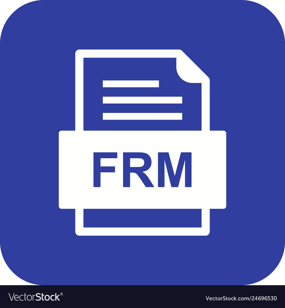 Frm file document icon