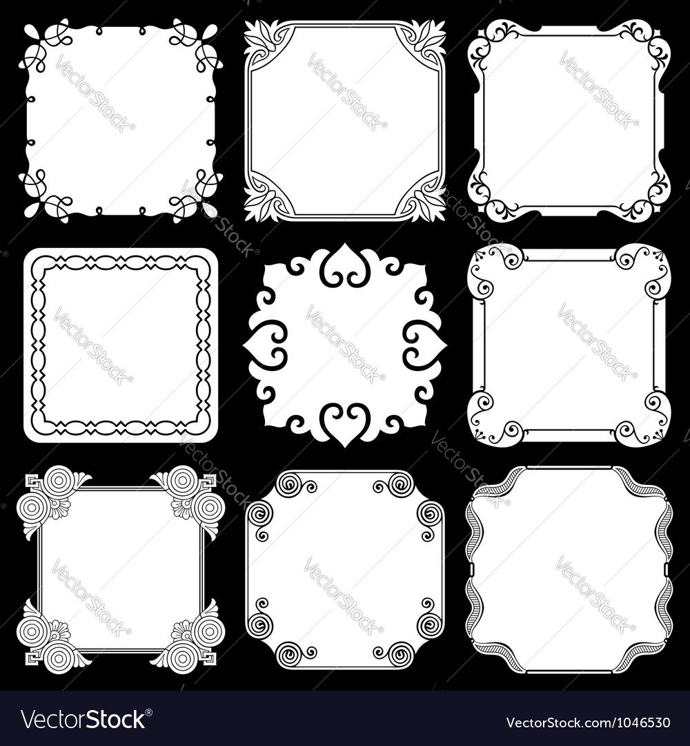 Set of frames
