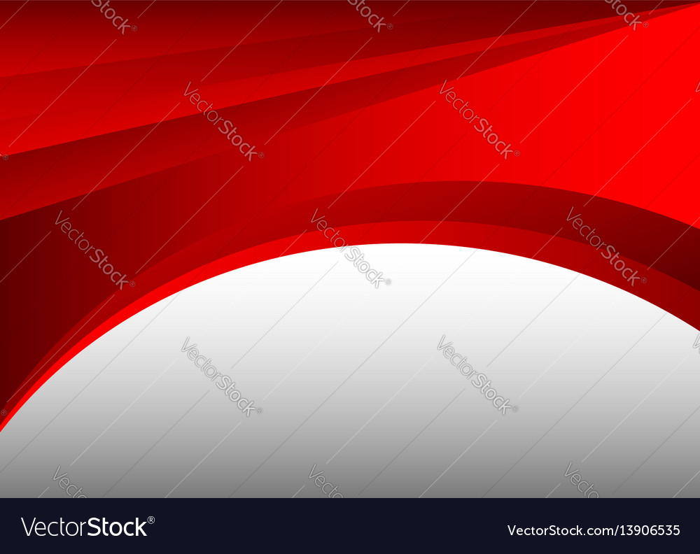 Abstract Red and Gray Waves Background