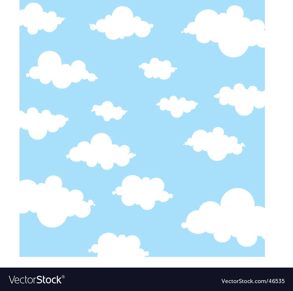 Cloudscape Seamless Pattern