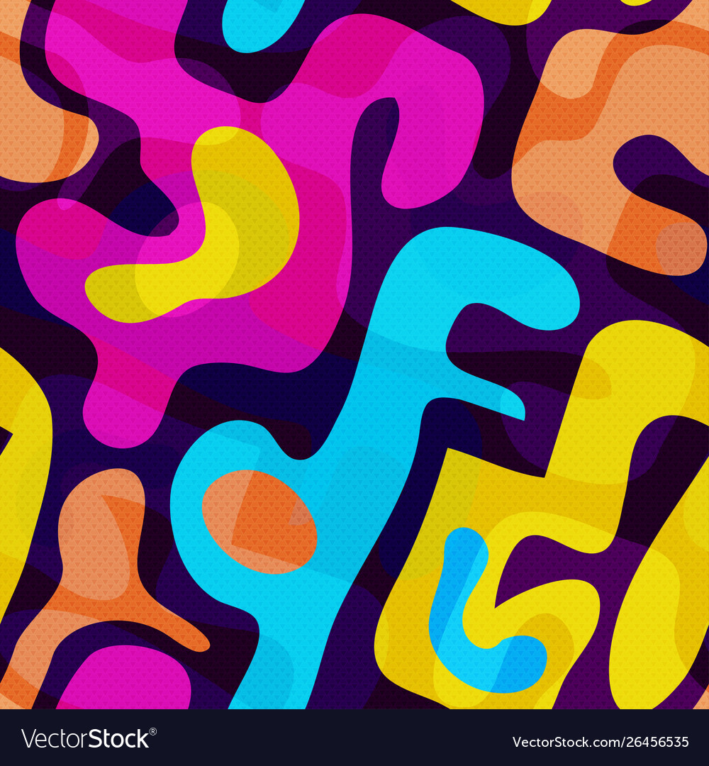 Graffiti background seamless pattern vector image Graffiti background seamless pattern