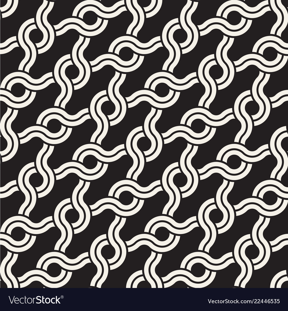 Interlaced Line Pattern - Modern