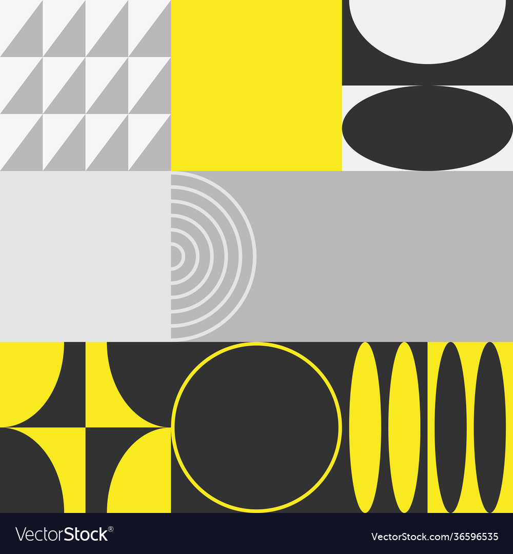 Square abstract pattern design vector image Square abstract pattern design