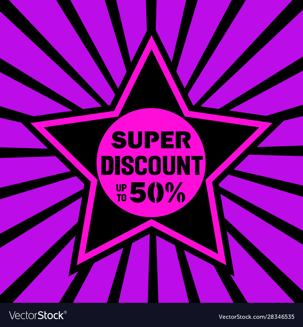 Super sale concept