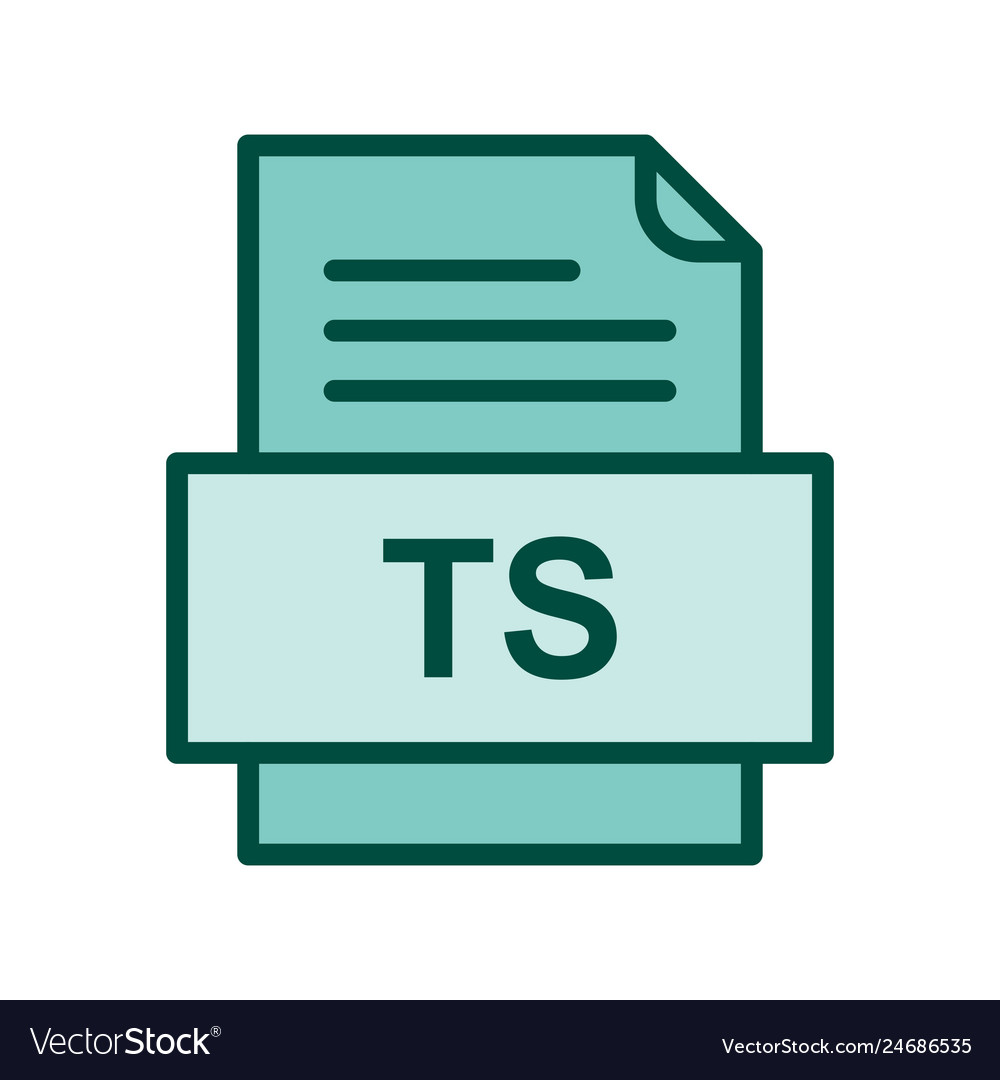 Ts file document icon