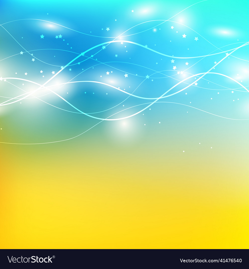 Abstract colorful background with light lines vector image Abstract colorful background with light lines