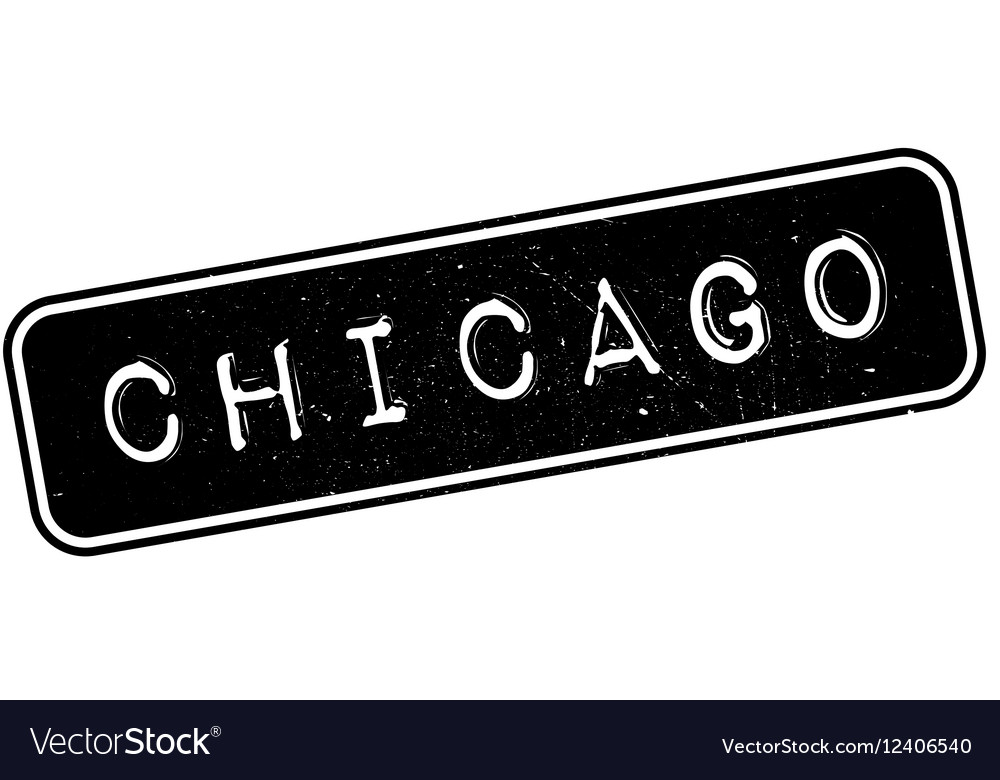 Chicago rubber stamp Royalty Free Vector Image