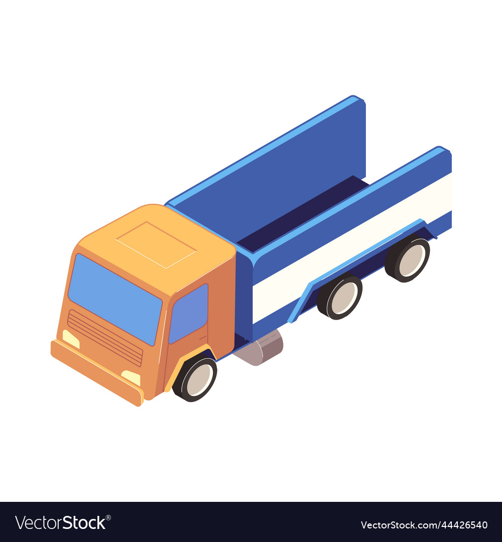 Delivery Isometric Icon Royalty Free Vector Image Delivery Isometric Icon Royalty Free Vector Image