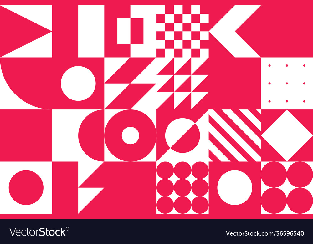 Digital design abstract pattern vector image Digital design abstract pattern