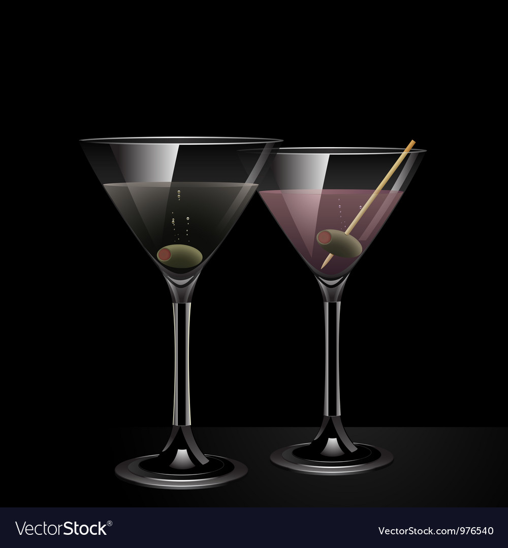 Martini cocktail background