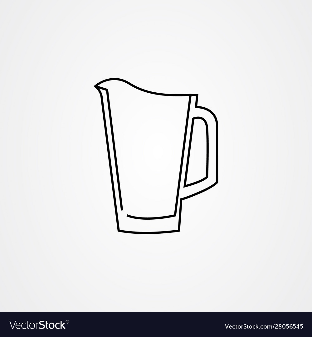 Beer Pitcher Outline Icon