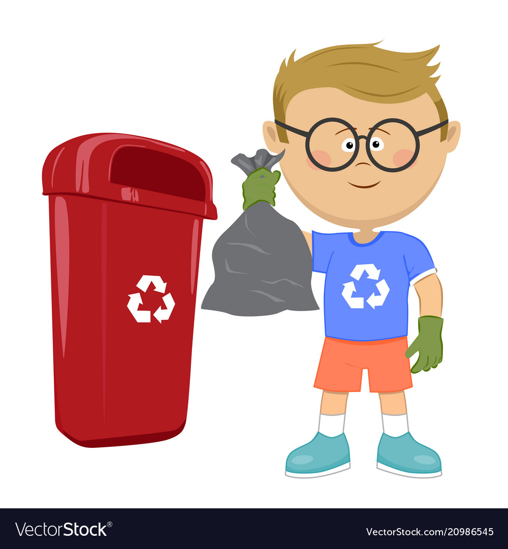 throw trash clipart