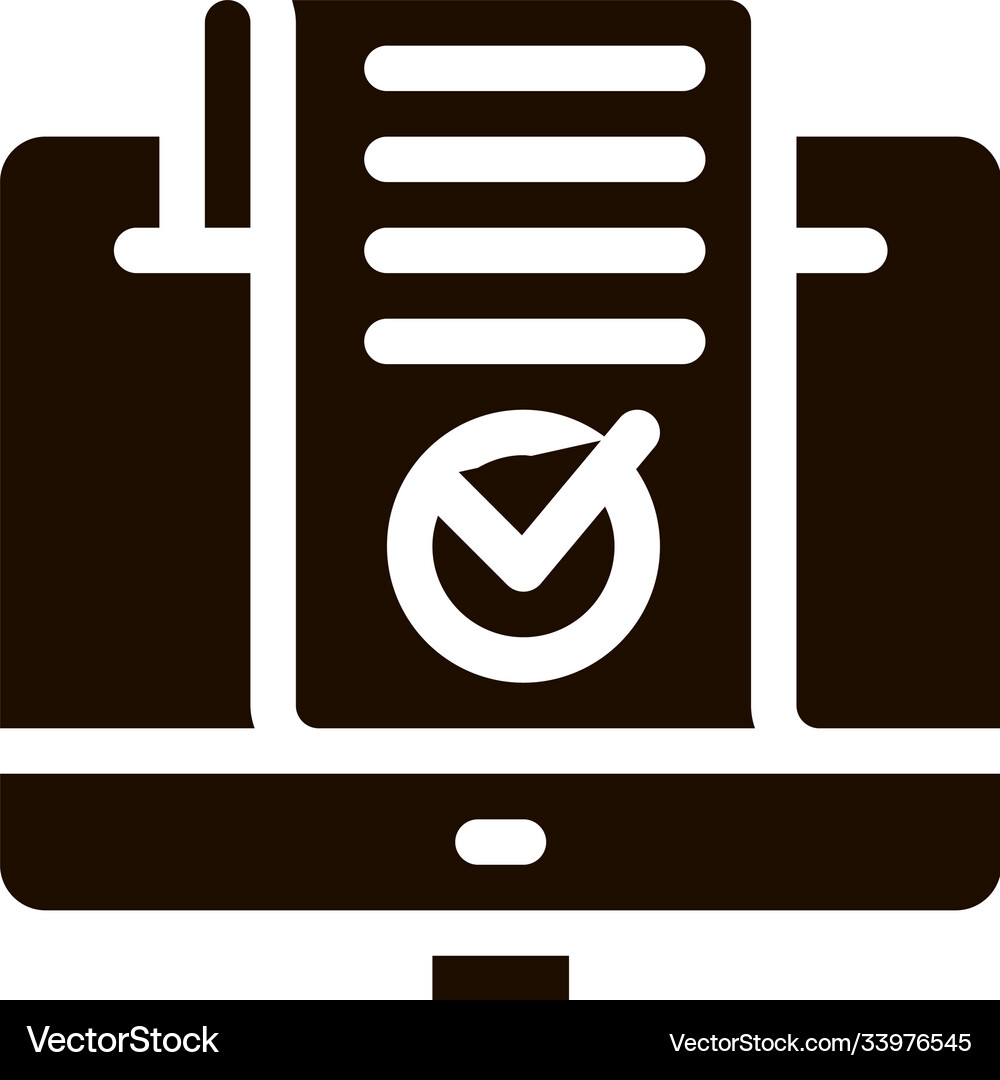 Computer internet payment icon Royalty Free Vector Image