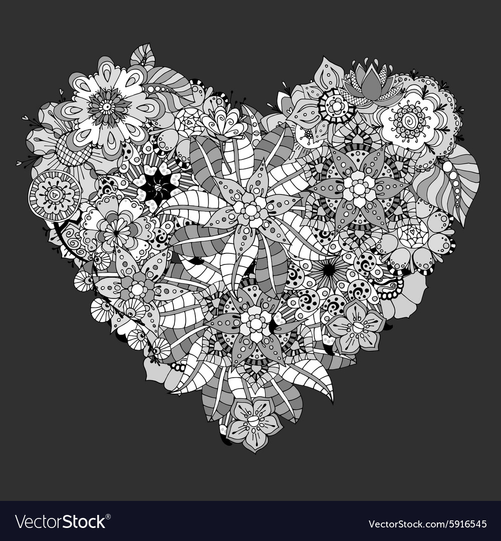 Heart doodle