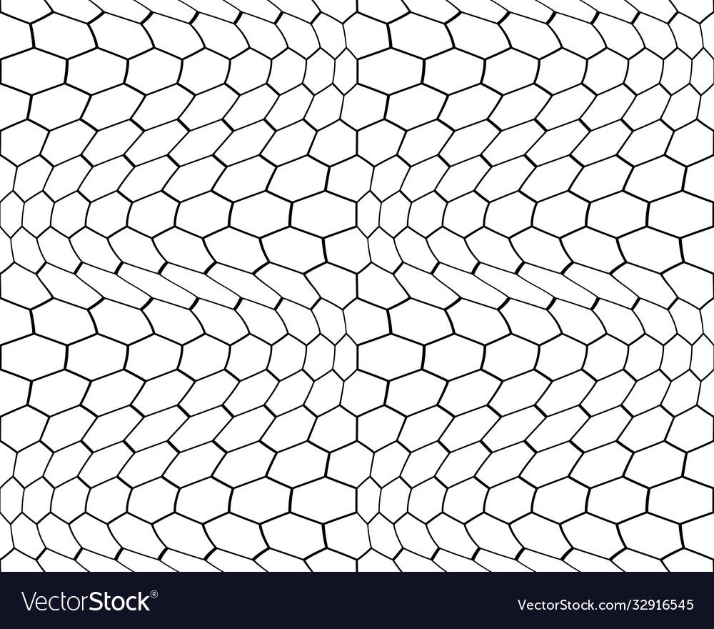 Hexagonal Mesh Pattern