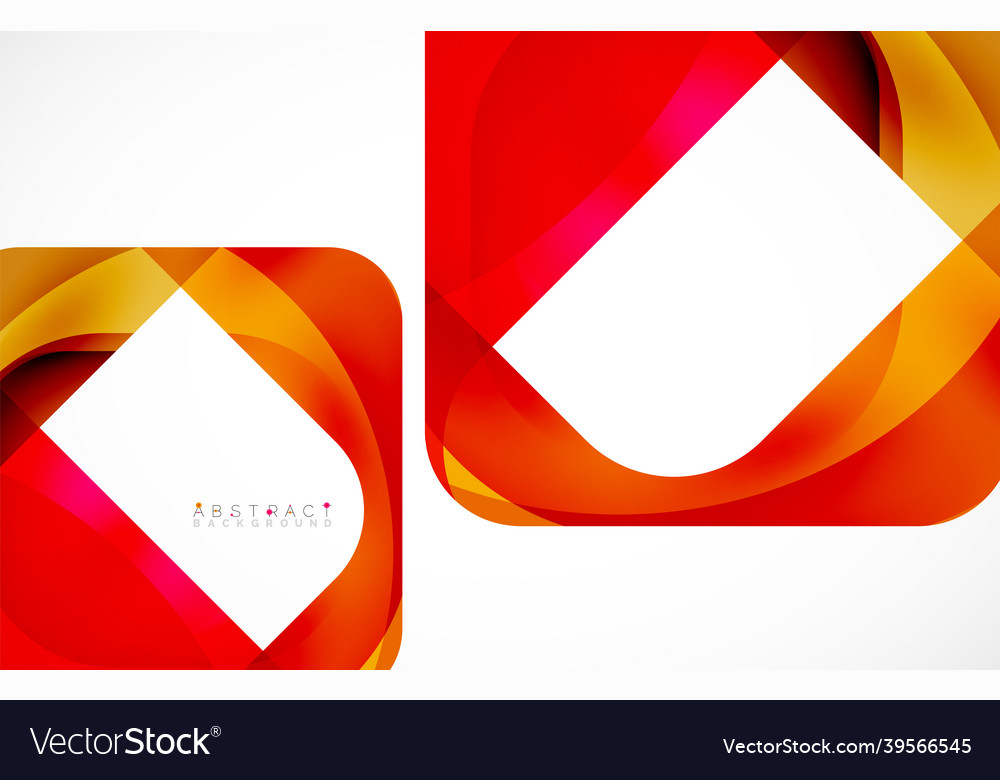 Minimal background abstract square shape vector image Minimal background abstract square shape
