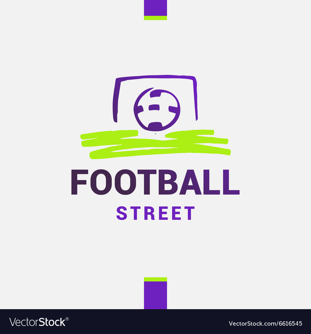 Street Football Logo Template