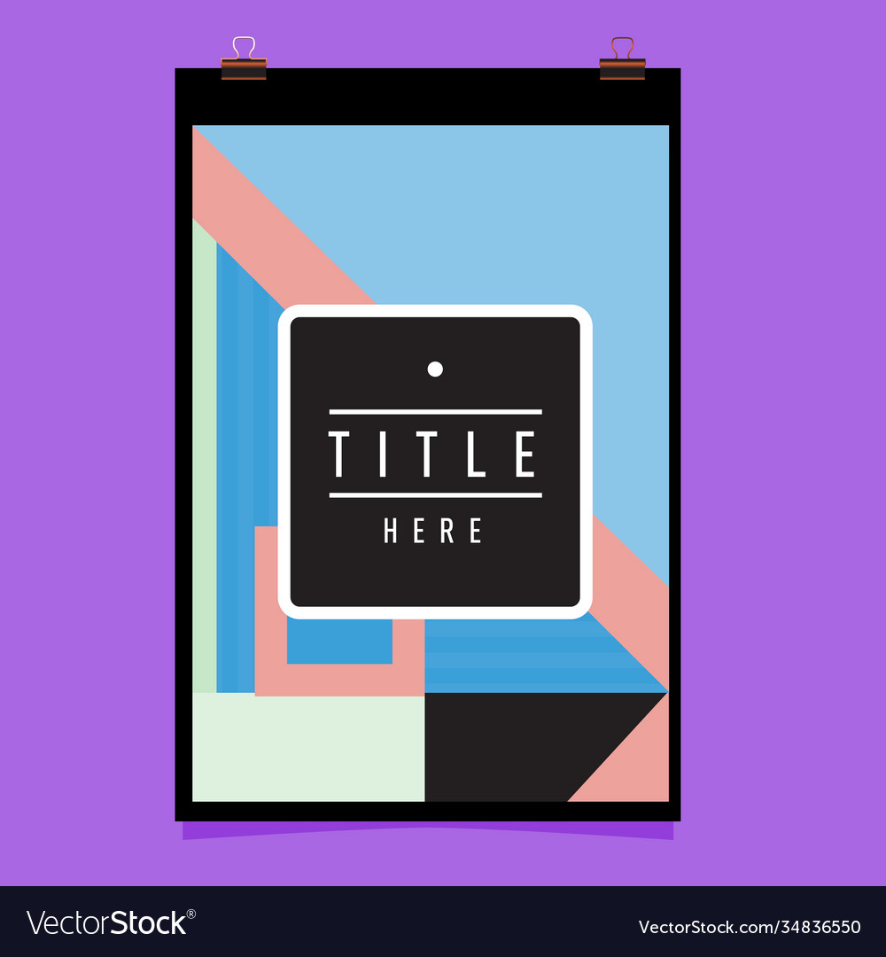 Abstract colorful geometric pattern background