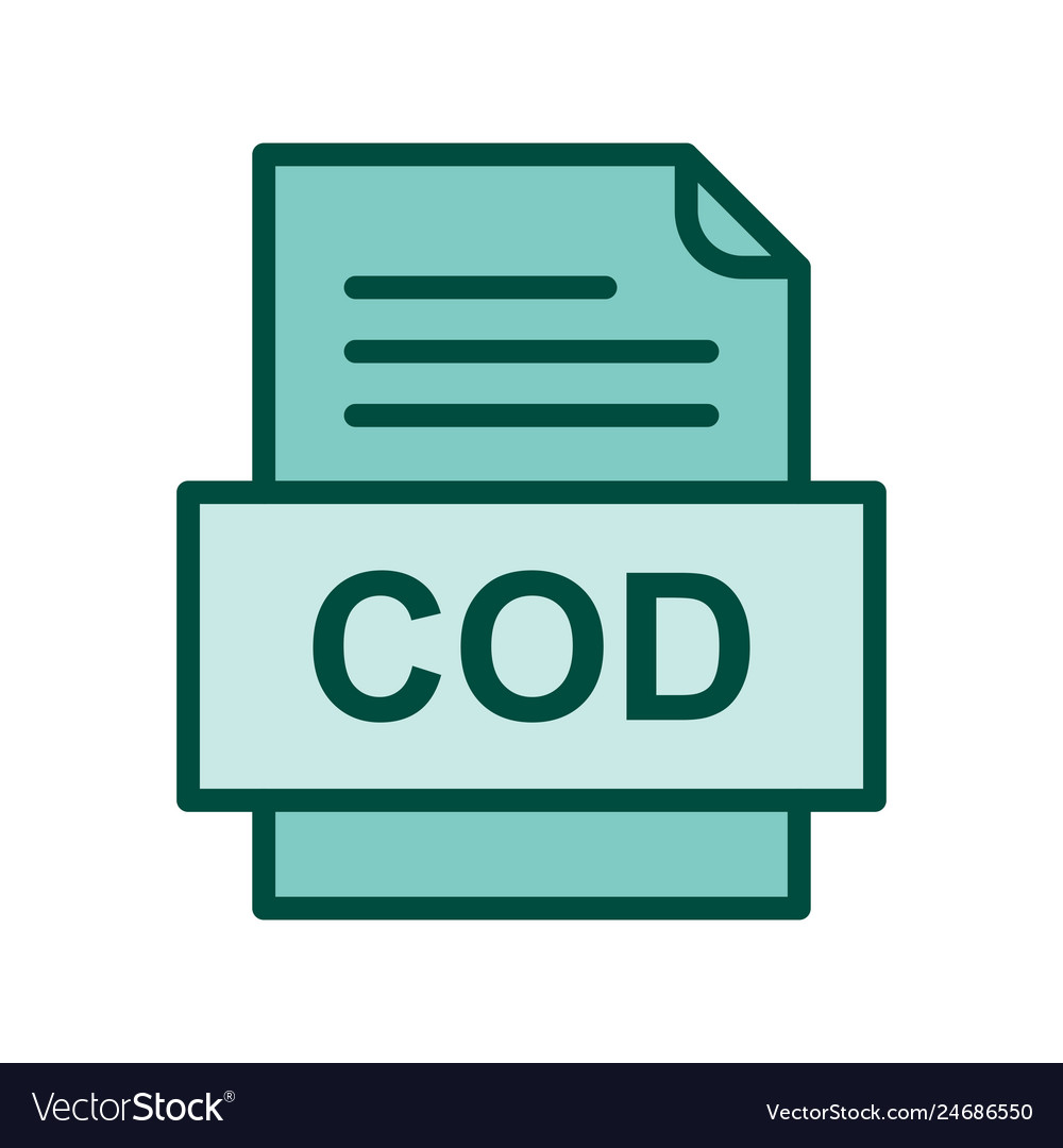 Cod file document icon