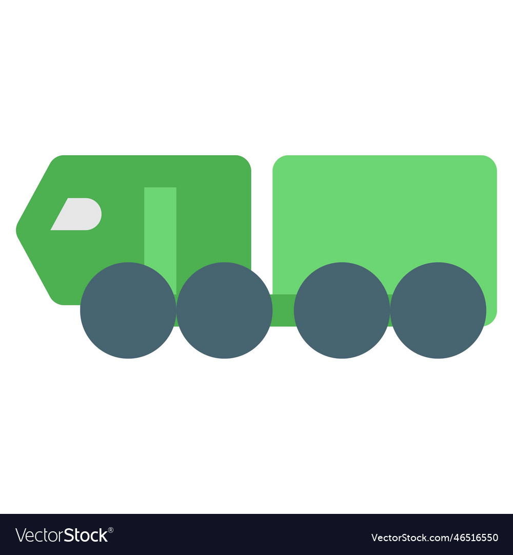 Hemtt loader truck used for military shipment Vector Image