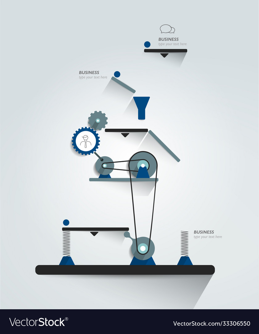 Bewegung Arbeitsmechanismus Infografiken robotic vector image Bewegung Arbeitsmechanismus Infografiken robotic