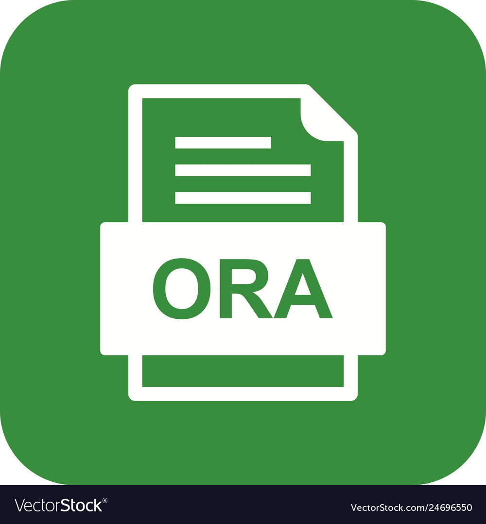 Ora file document icon