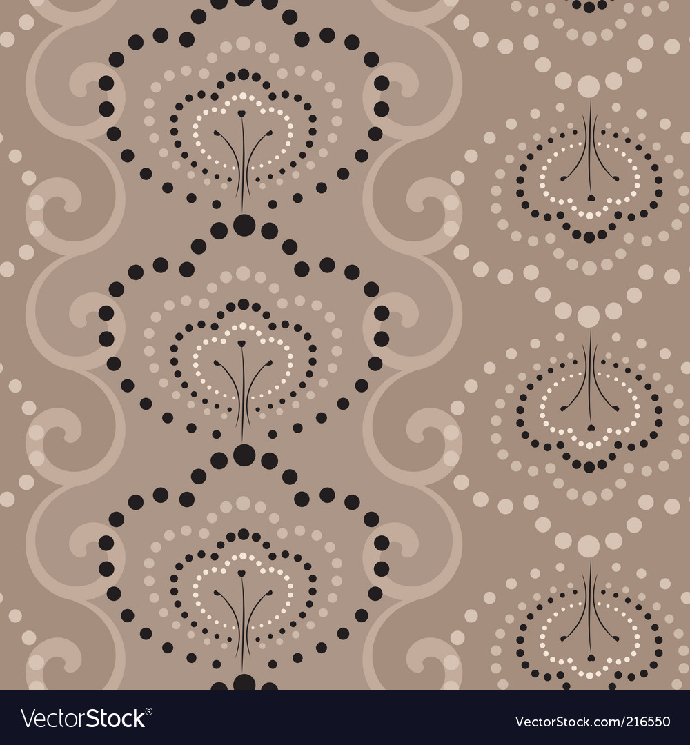 Seamless wallpaper in coffee colors