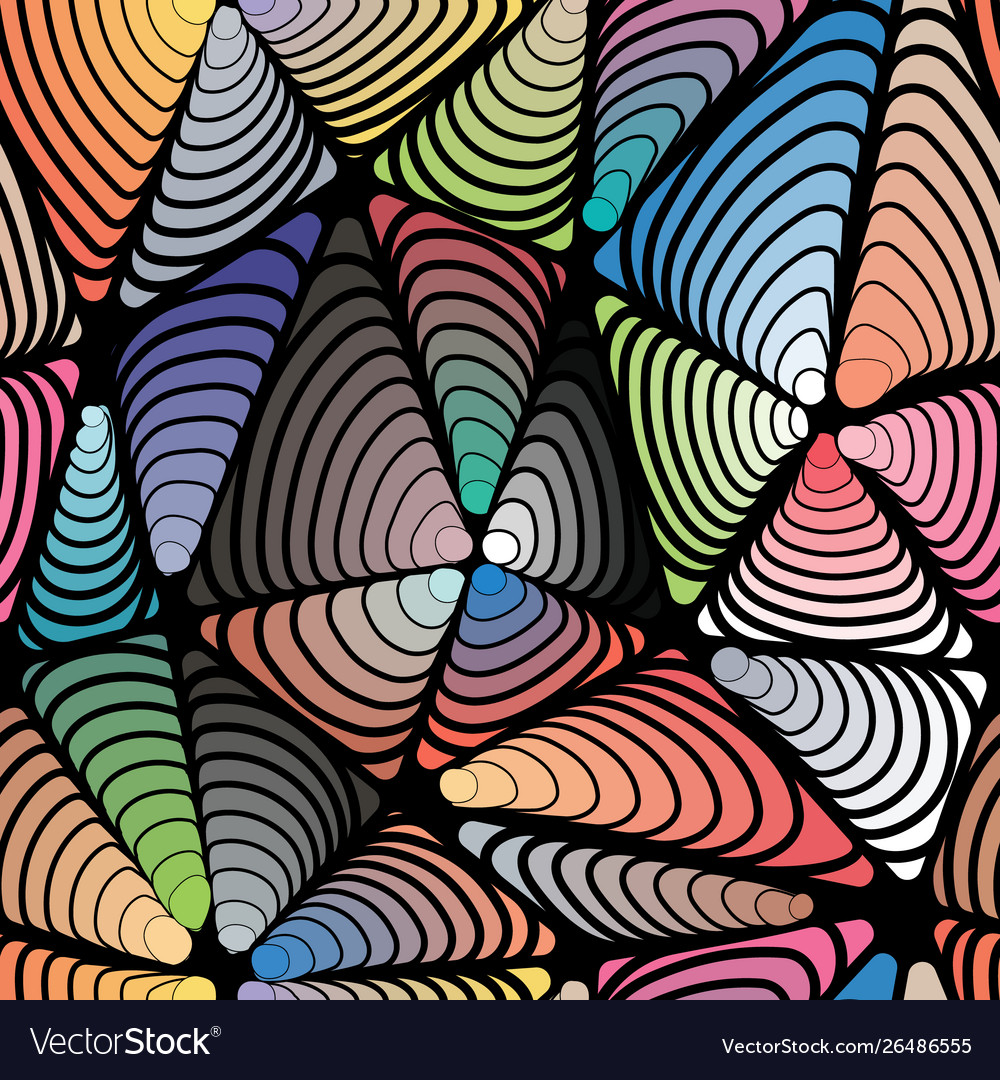 Abstract color seamless pattern