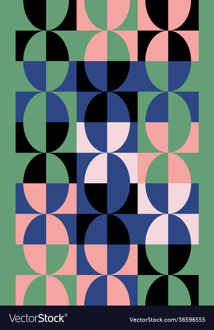 Circular abstract pattern design