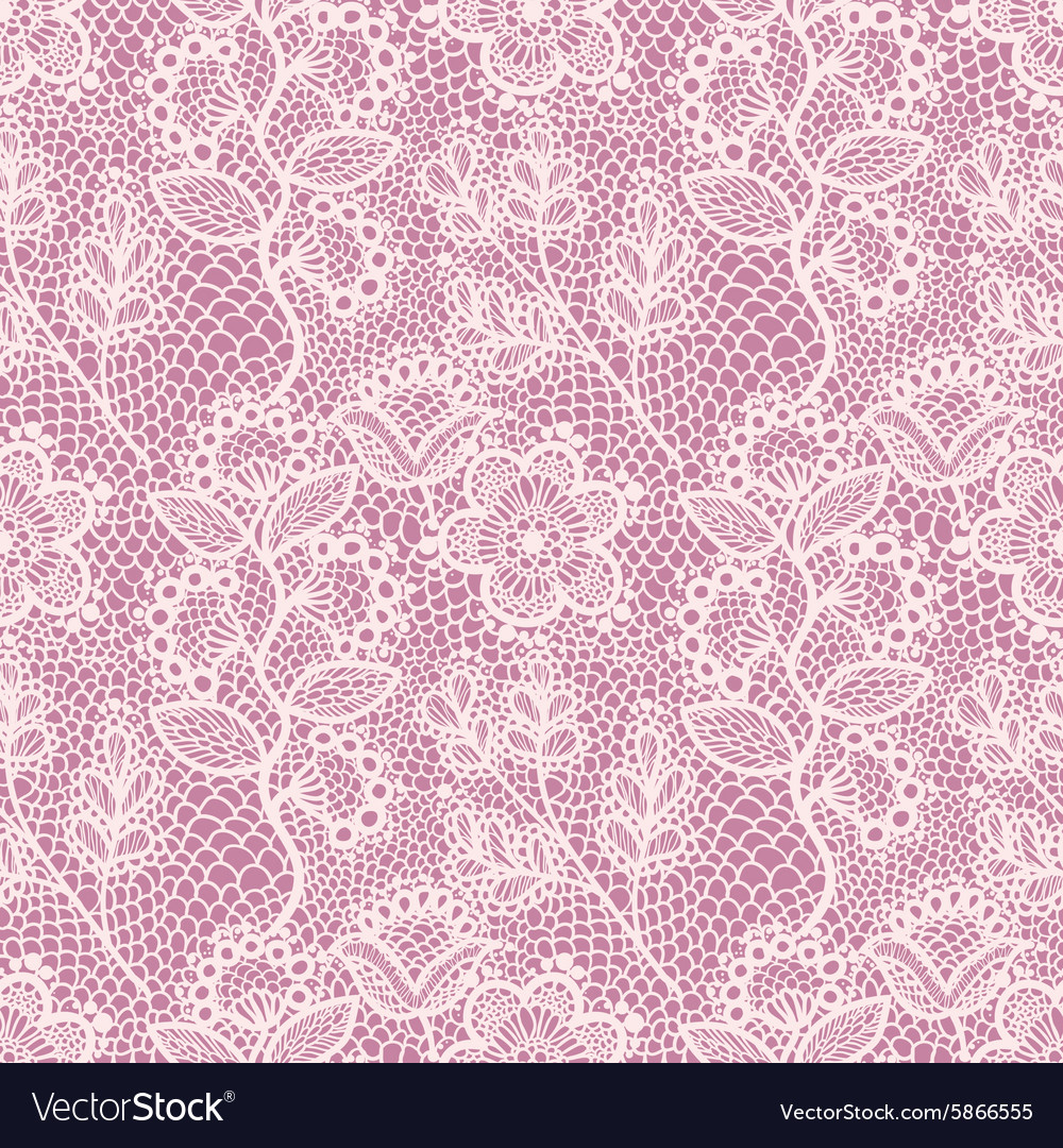 Seamless lace pattern