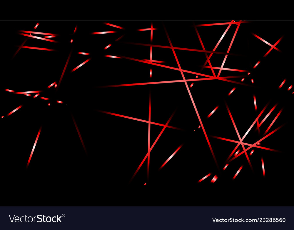 Abstract background light lines color red vector image Abstract background light lines color red