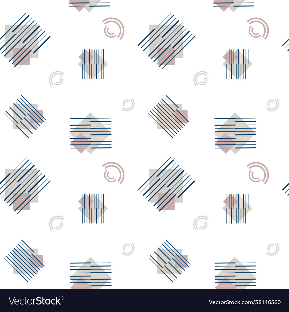 Abstract geometric pattern a set shapes