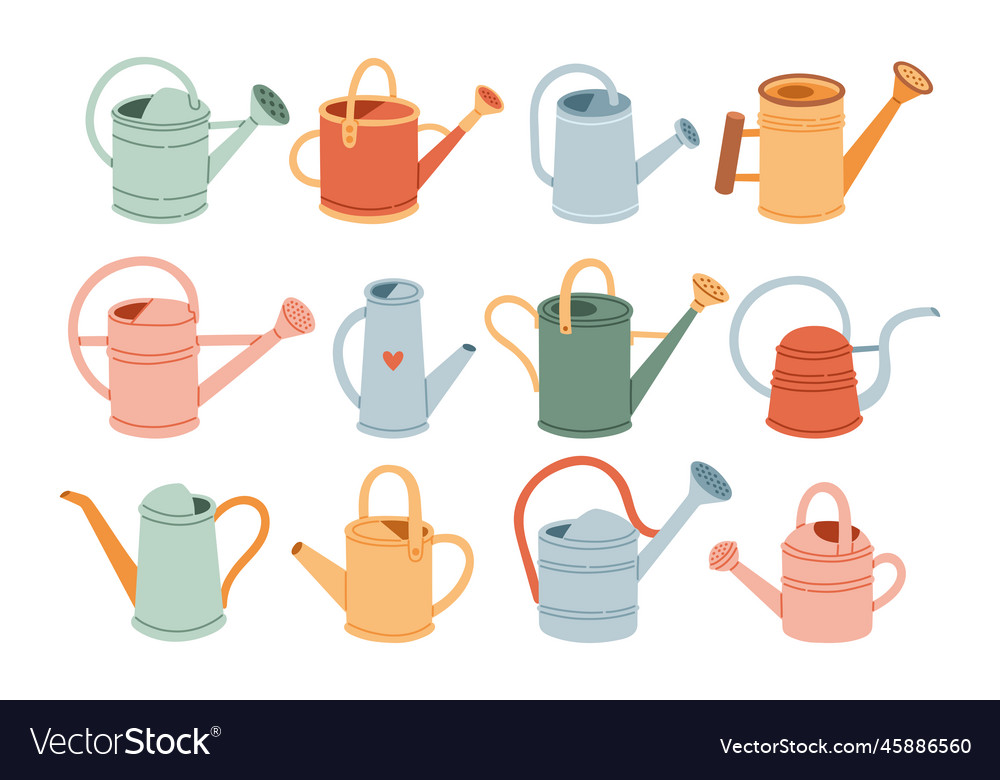 Watering Can Spring Set - Botanical
