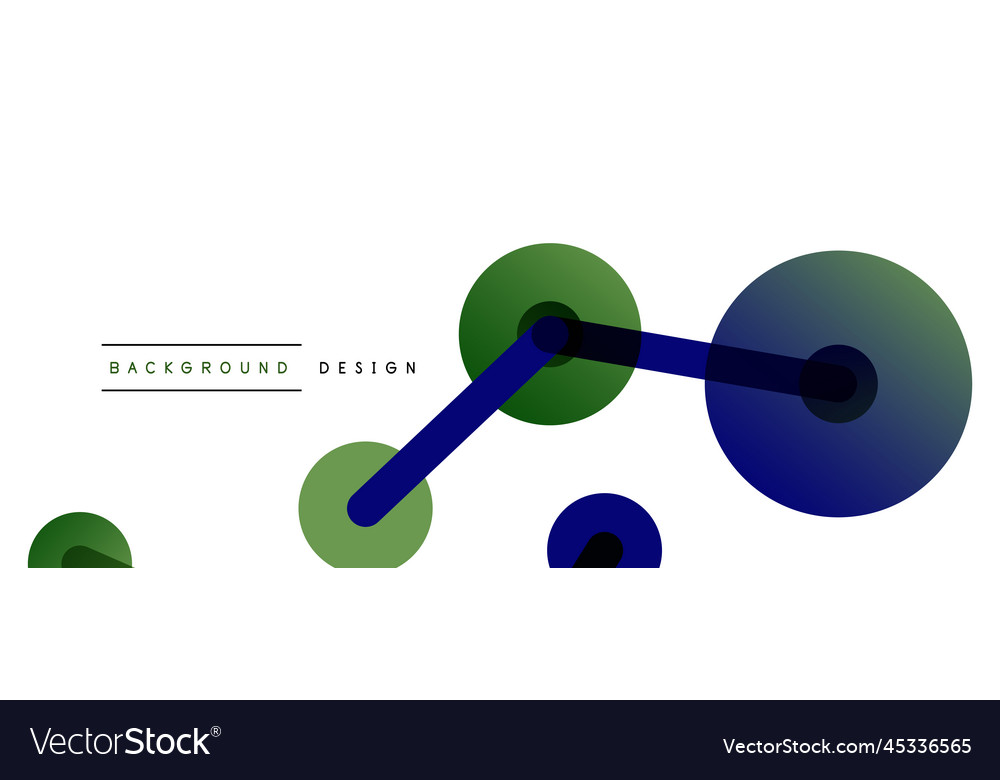 Abstract background round dots connected by lines