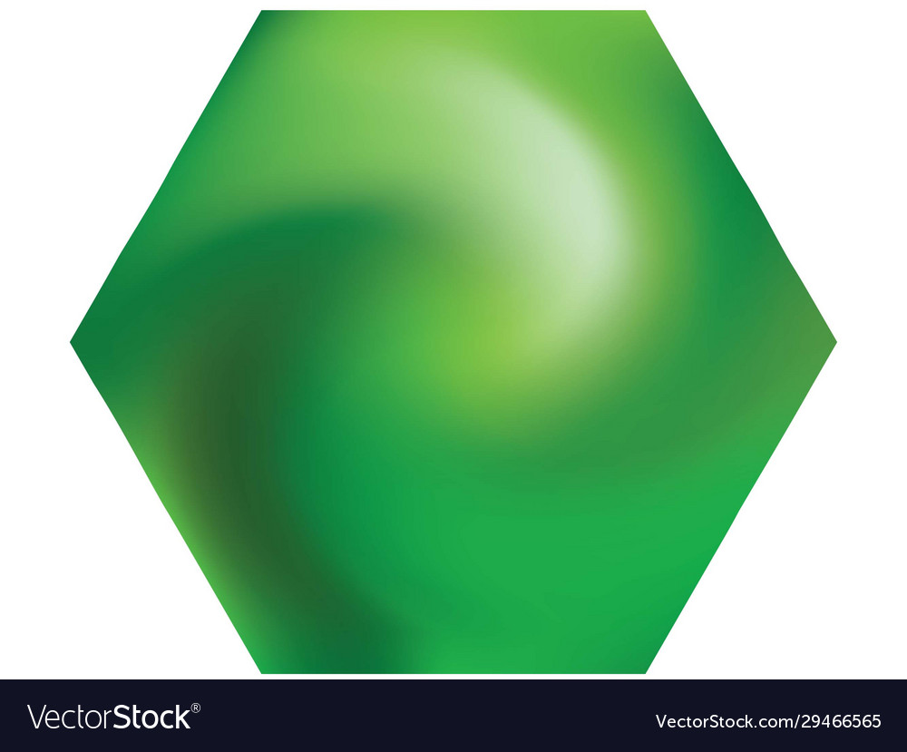 Gradient background in form a shape vector image Gradient background in form a shape