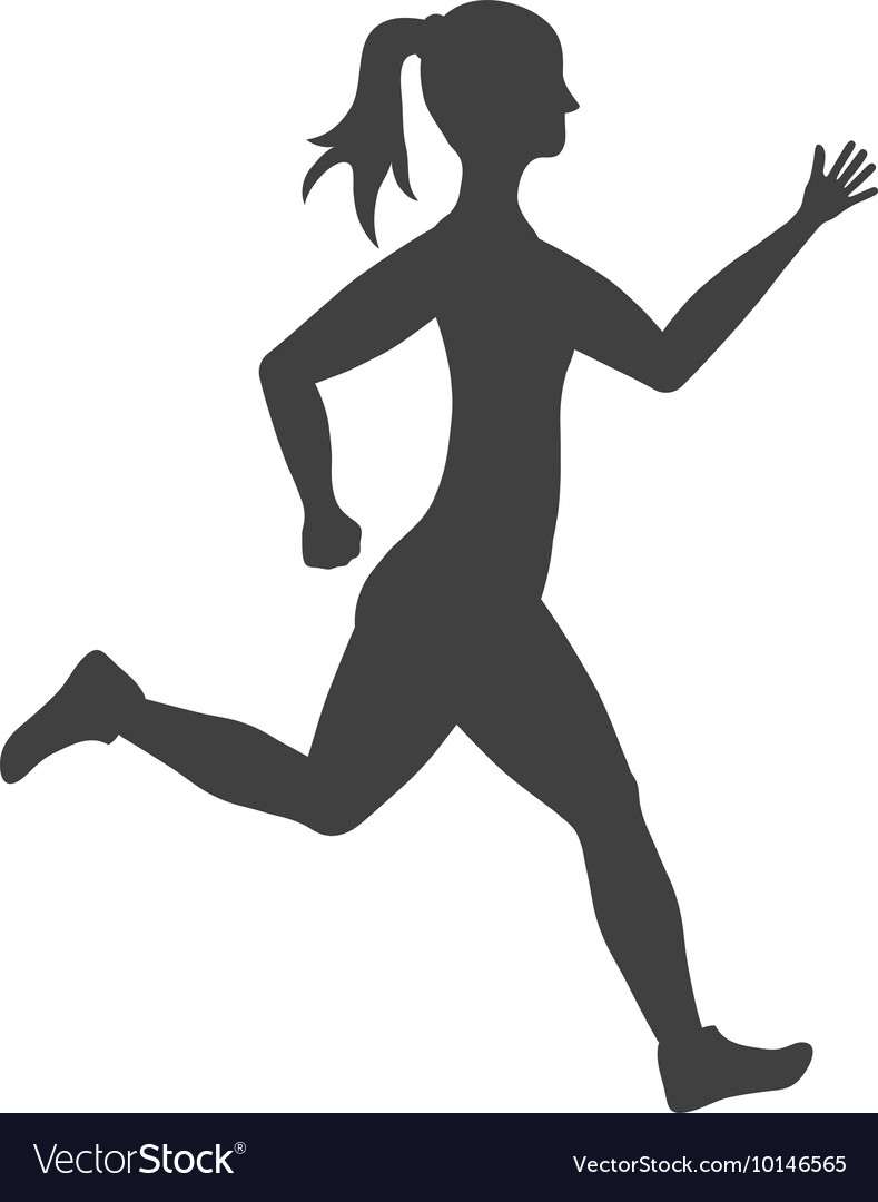 Sport Woman Running Fitness Icon Graphic Vector Image Woman exercise icons png, svg, eps, ico, icns and icon fonts are available. vectorstock