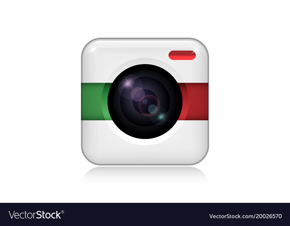 Camera for mobile application icon